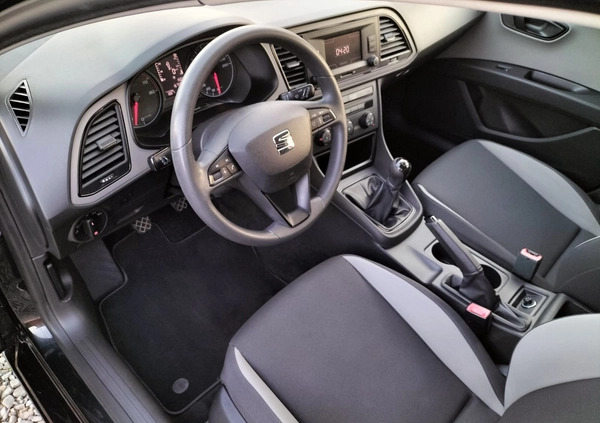 Seat Leon cena 28900 przebieg: 167000, rok produkcji 2013 z Rawicz małe 407